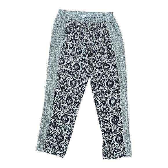 Michael Stars Jordy Medallion Relaxed Drawstring Pants Womens Size Medium - Picture 1 of 9